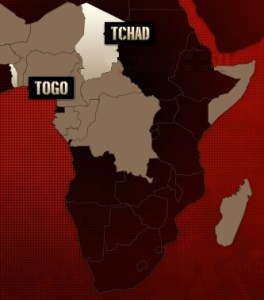 afrika-karte-togo-tschad