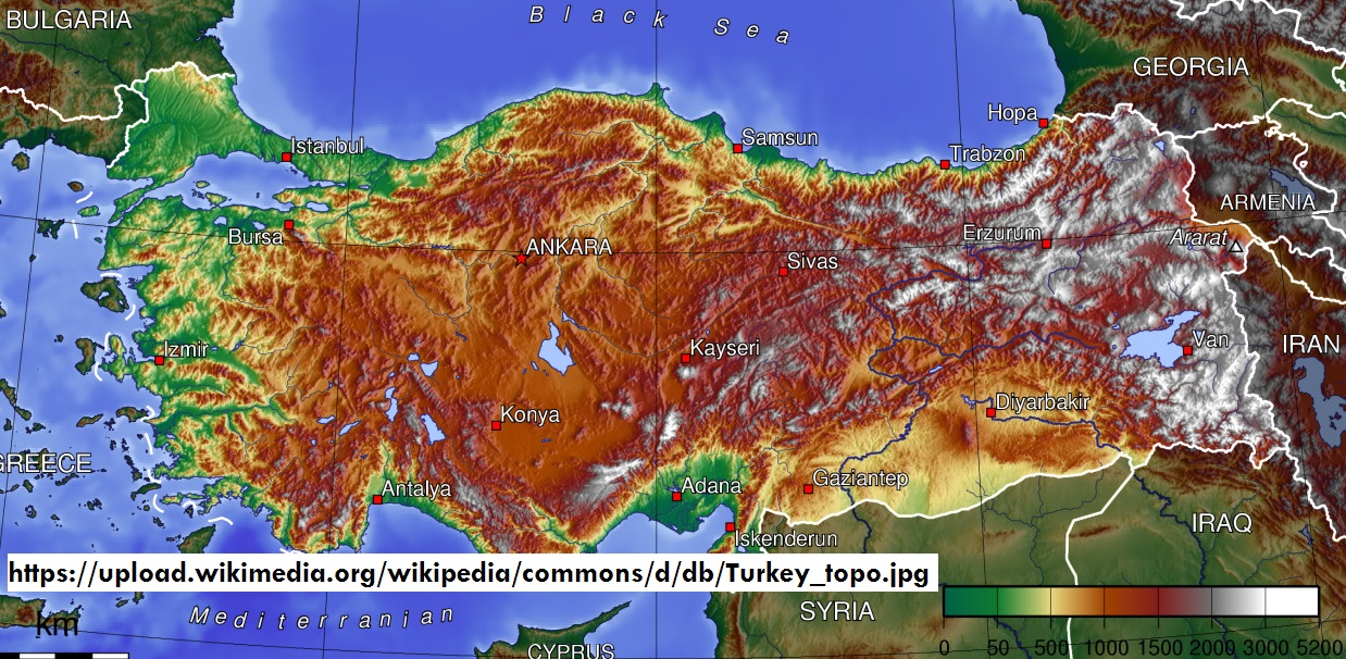 Turkey_topo