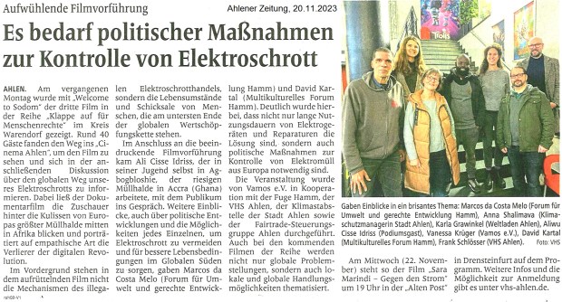 2023-11-20_AZ-Bericht_Welcome to Sodom