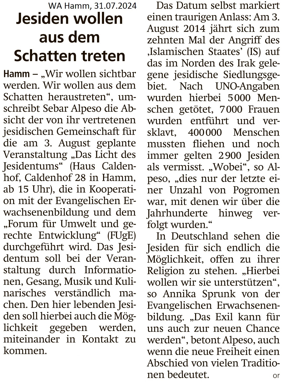 2024-07-31_WA_Jesiden aus dem Schatten