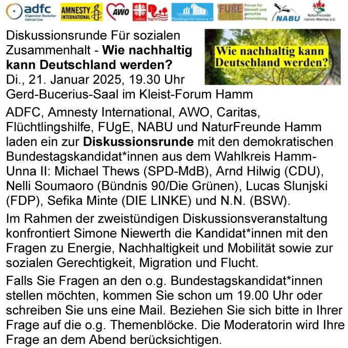 Eine Veranstaltung von FUgE in Kooperation mit der