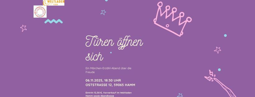 Hinweis auf den Märchen-Erzählabend